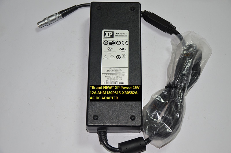 *Brand NEW* AHM180PS15-XB0582A XP Power 15V 12A AC100-240V AC DC ADAPTER *Brand NEW* AHM180PS15-XB0582A XP Power 15V 12A AC100-240V AC DC ADAPTER